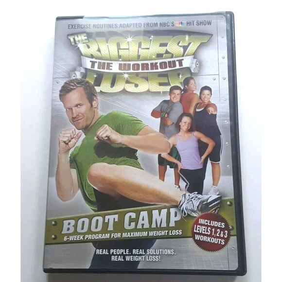 Biggest Loser: The Workout: Boot Camp  DVD  Weight Loss Strength Health Exercise - Picture 1 of 4